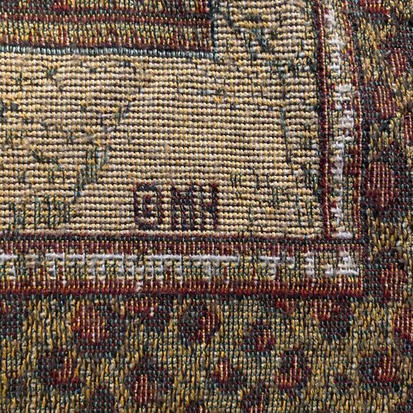 Palm Tree Animal Print Tapestry Throw Blanket Fringed Reversible Beach Cottage - Picture 4 of 6